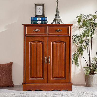 DICIXA 18 Pair Solid Wood Shoe Storage Cabinet | Wayfair
